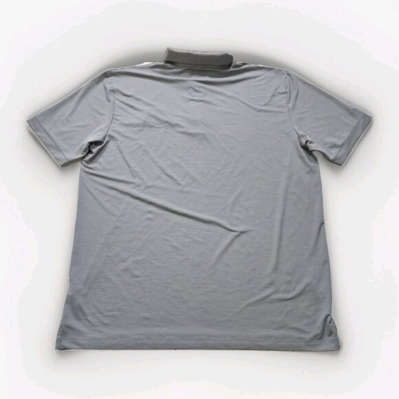 Callaway Polo Shirt Mens XL Gray Buttons Performance SS Subaru Logo Opti Dri - Picture 16 of 16